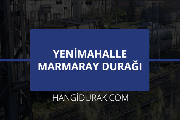Yenimahalle Marmaray